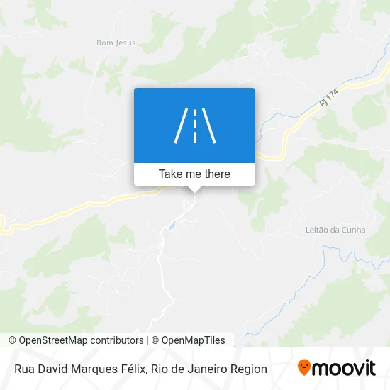 Rua David Marques Félix map