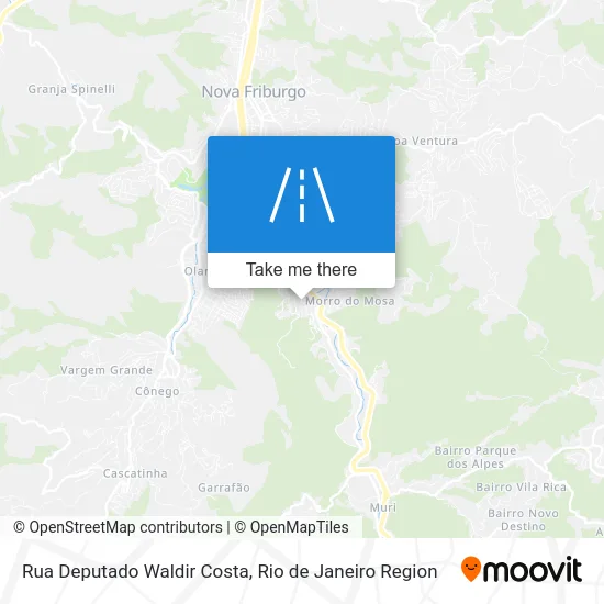 Rua Deputado Waldir Costa map