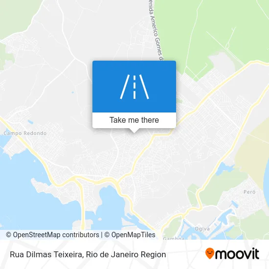 Rua Dilmas Teixeira map