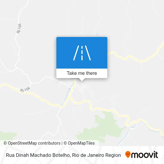 Rua Dinah Machado Botelho map