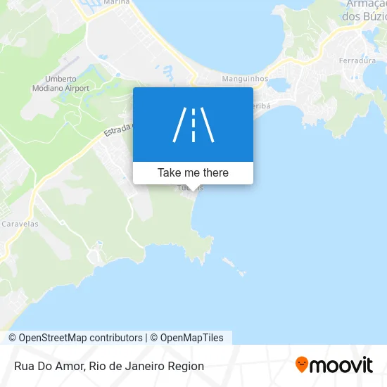 Rua Do Amor map
