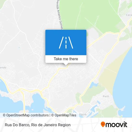 Rua Do Barco map