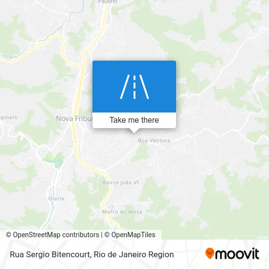 Rua Sergio Bitencourt map