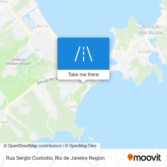 Rua Sergio Custodio map