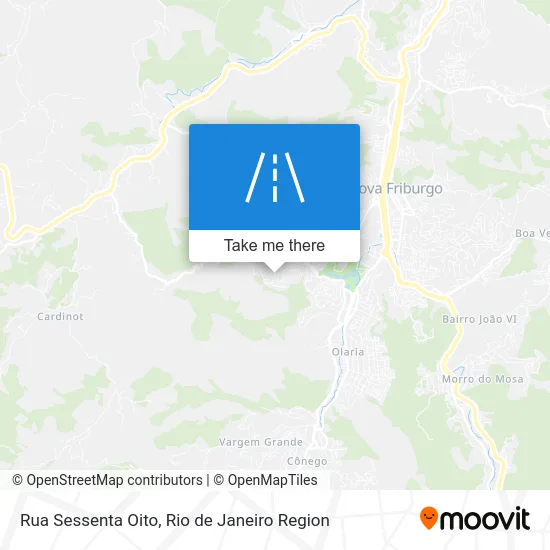 Rua Sessenta Oito map