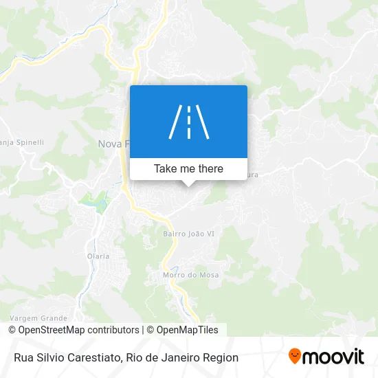 Rua Silvio Carestiato map