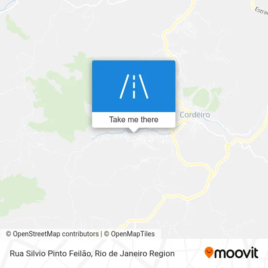 Rua Silvio Pinto Feilão map