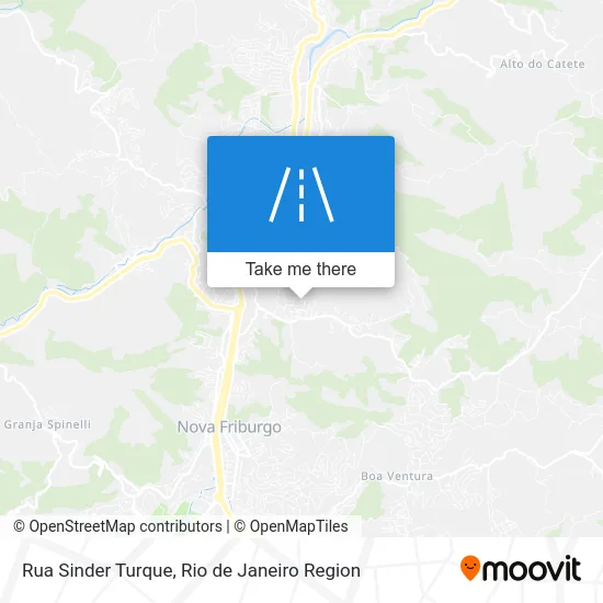 Rua Sinder Turque map