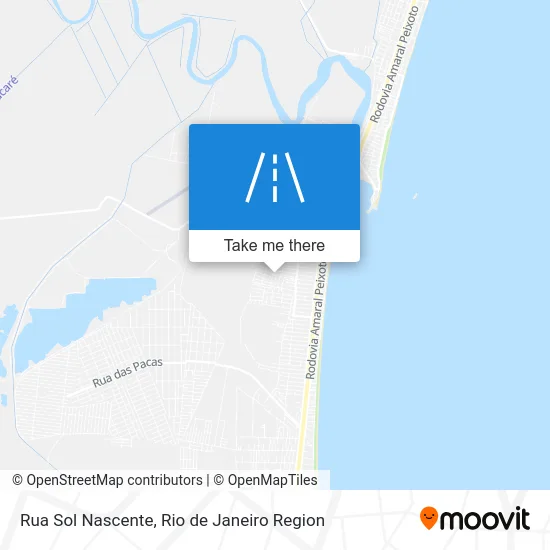Rua Sol Nascente map