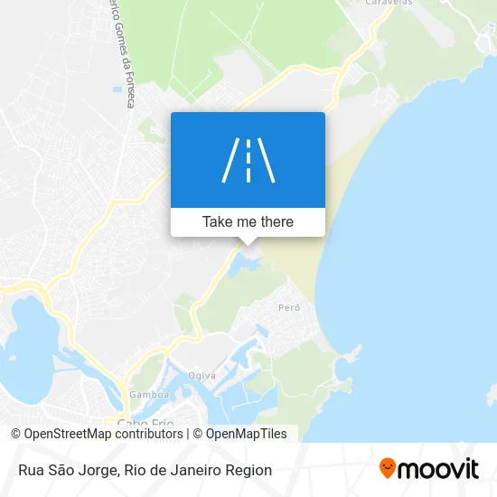 Rua São Jorge map