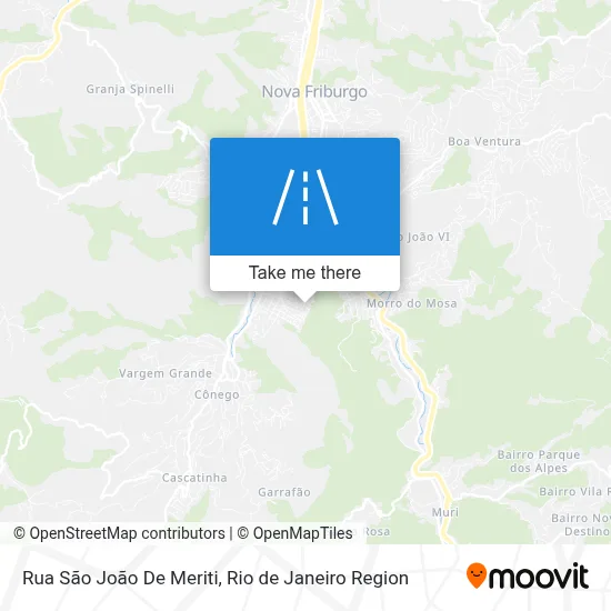 Rua São João De Meriti map