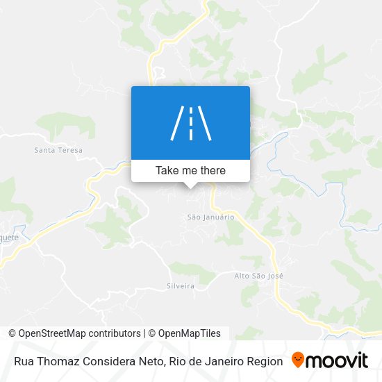 Rua Thomaz Considera Neto map