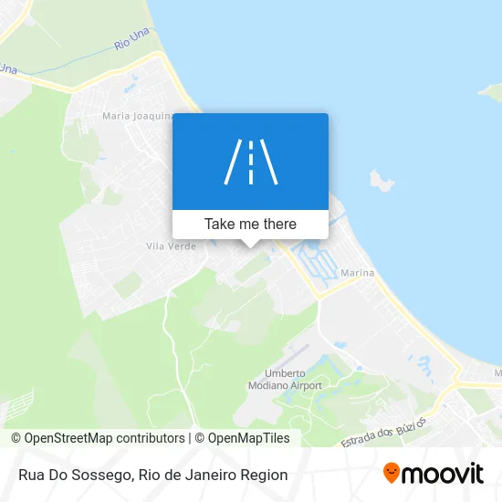 Rua Do Sossego map