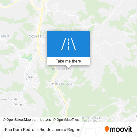 Rua Dom Pedro II map