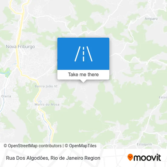 Rua Dos Algodões map