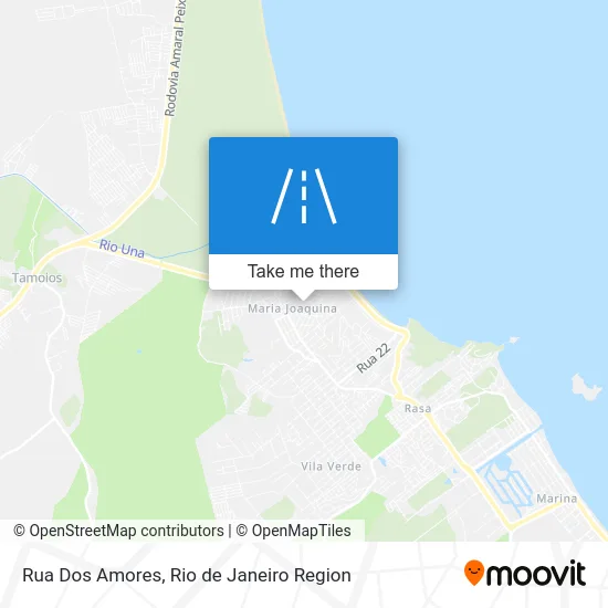 Rua Dos Amores map