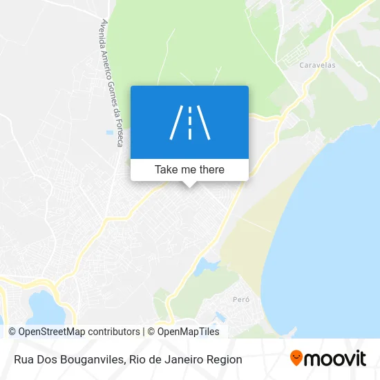 Rua Dos Bouganviles map
