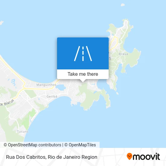Rua Dos Cabritos map