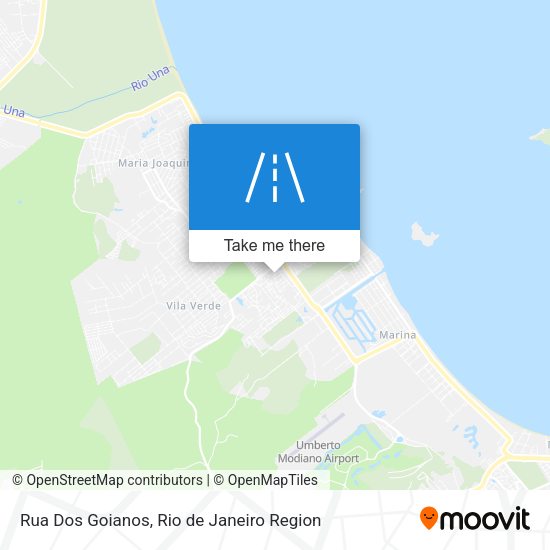 Rua Dos Goianos map