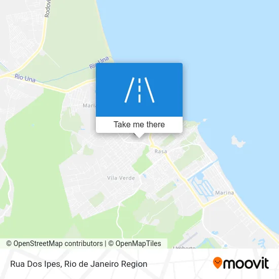 Rua Dos Ipes map