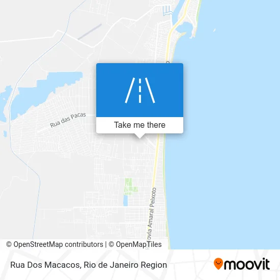 Rua Dos Macacos map
