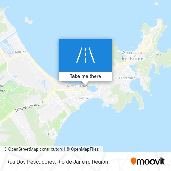 Rua Dos Pescadores map