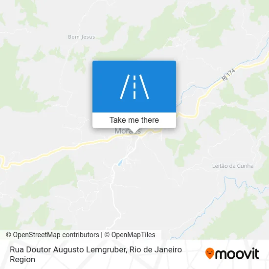 Rua Doutor Augusto Lemgruber map
