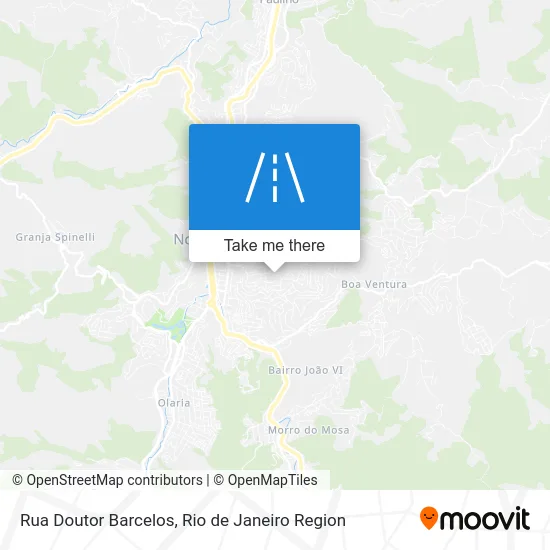 Rua Doutor Barcelos map