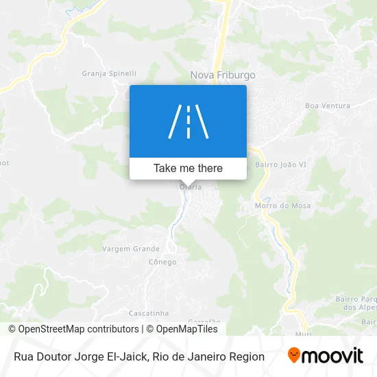 Rua Doutor Jorge El-Jaick map