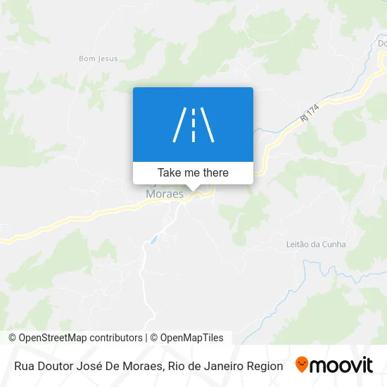 Rua Doutor José De Moraes map