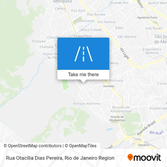 Rua Otacília Dias Pereira map