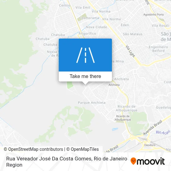 Rua Vereador José Da Costa Gomes map