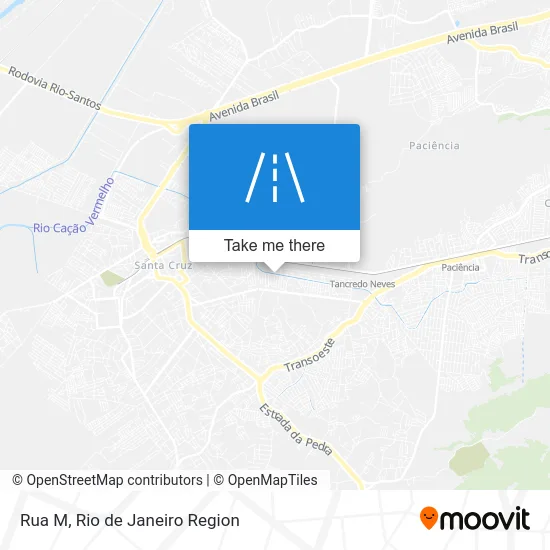 Rua M map