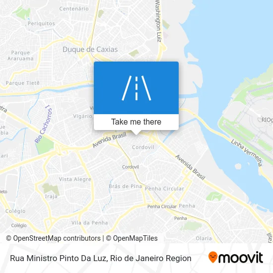 Rua Ministro Pinto Da Luz map