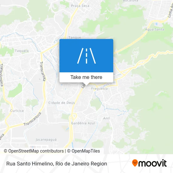 Rua Santo Himelino map