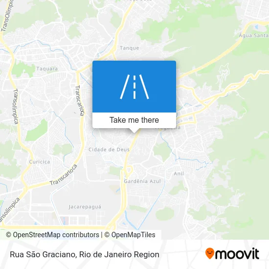 Rua São Graciano map
