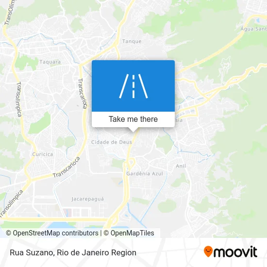 Rua Suzano map
