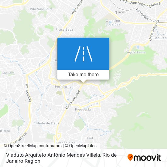 Viaduto Arquiteto Antônio Mendes Villela map