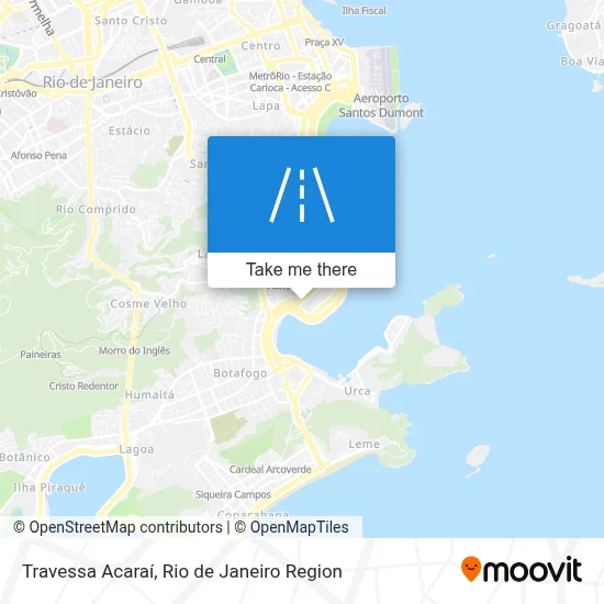 Travessa Acaraí map