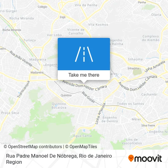 Rua Padre Manoel De Nóbrega map