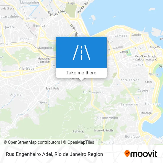Rua Engenheiro Adel map