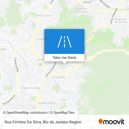 Rua Firmino Da Silva map