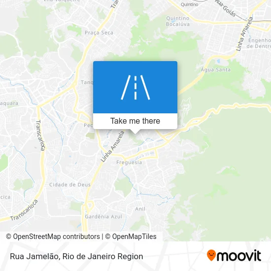 Rua Jamelão map