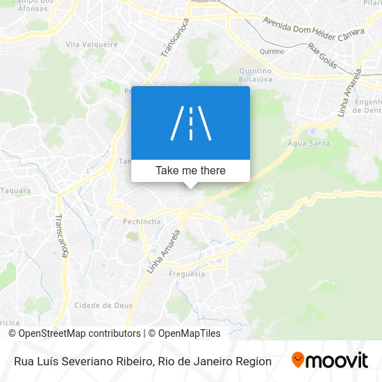 Rua Luís Severiano Ribeiro map