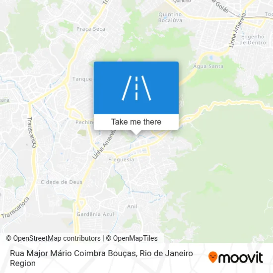 Rua Major Mário Coimbra Bouças map
