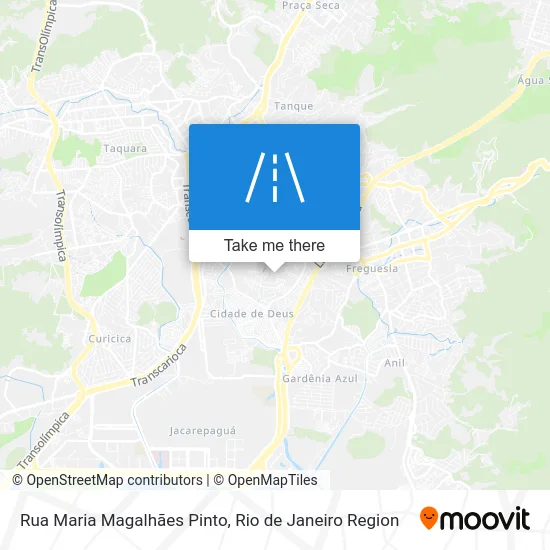 Rua Maria Magalhães Pinto map