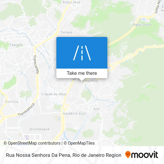 Rua Nossa Senhora Da Pena map