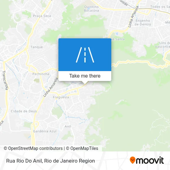 Rua Rio Do Anil map