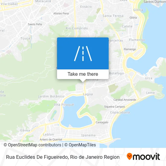 Rua Euclides De Figueiredo map