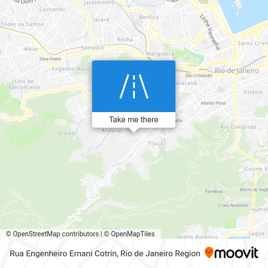 Rua Engenheiro Ernani Cotrin map
